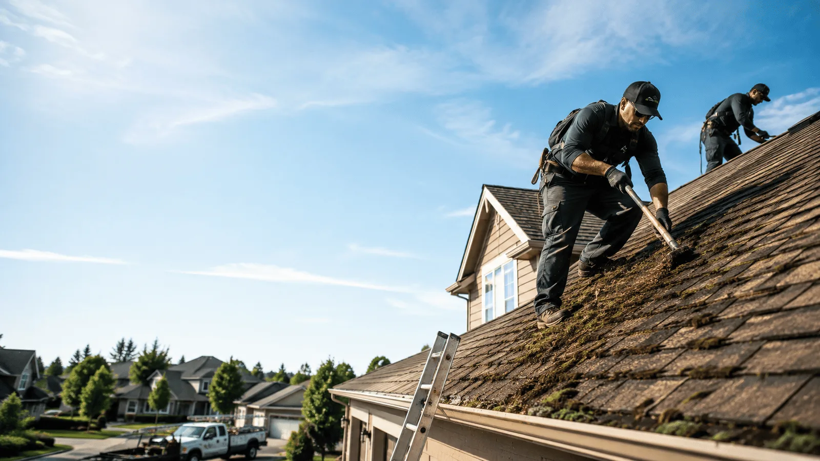 Roof Moss Removal in Milton, VT near me
